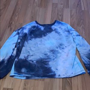 tie dye sweater from shein never worn